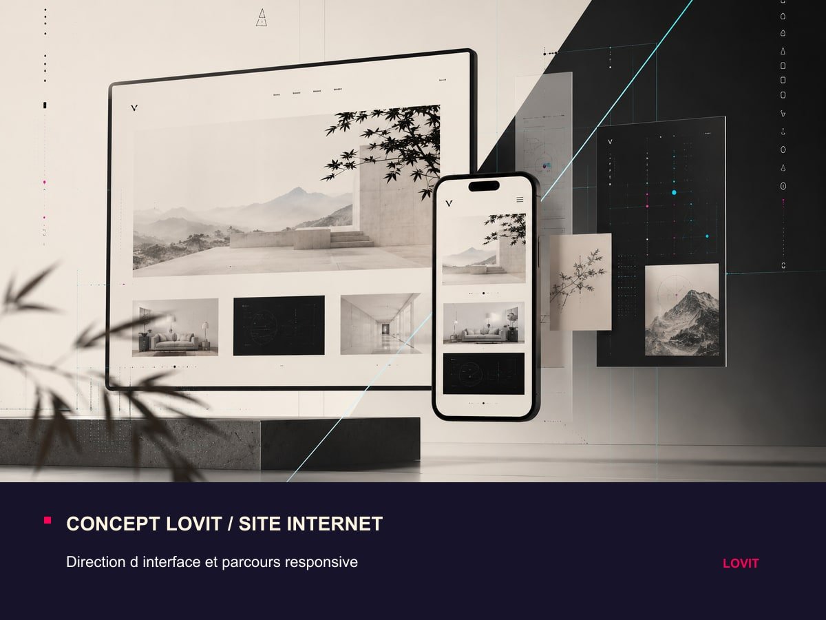 Concept LoViT de site internet responsive